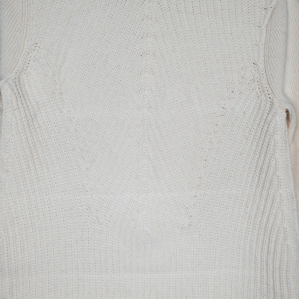 Veronica Beard Rama Sweater in Ivory Cashmere Wool - Picture 7 of 14